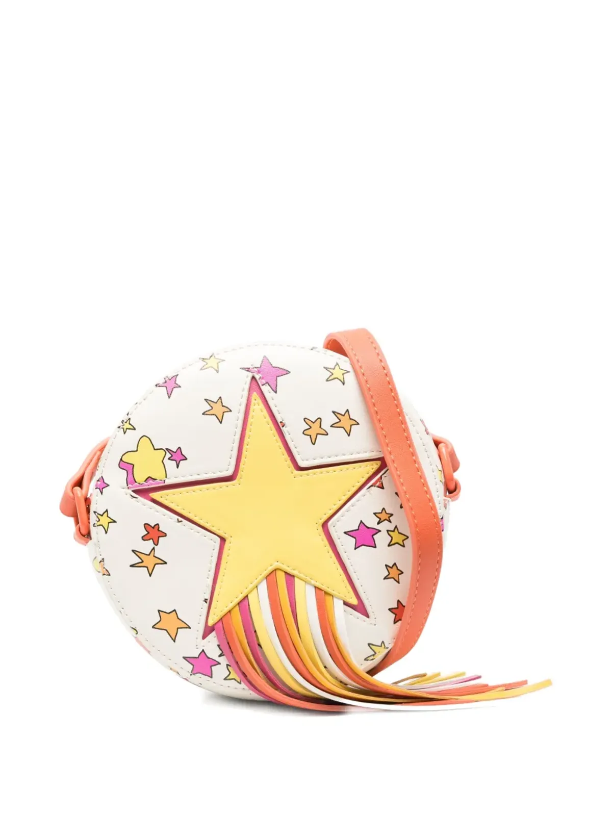 Stella McCartney Kids 星柄タッセルディテール ショルダーバッグ - ホワイト - 画像1
