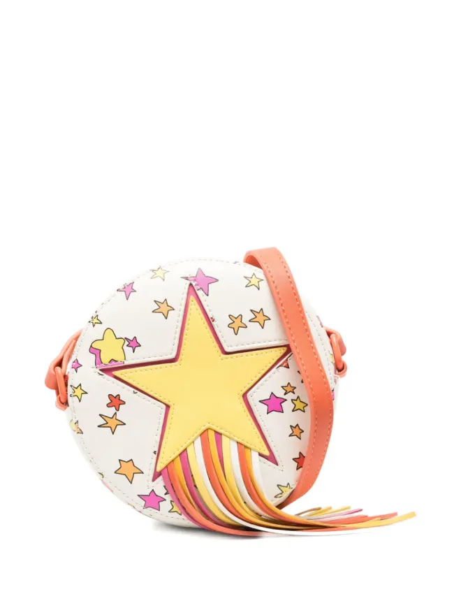 Stella McCartney Kids Stella McCartney Kids 星柄タッセルディテール ショルダーバッグ - ホワイトの商品画像