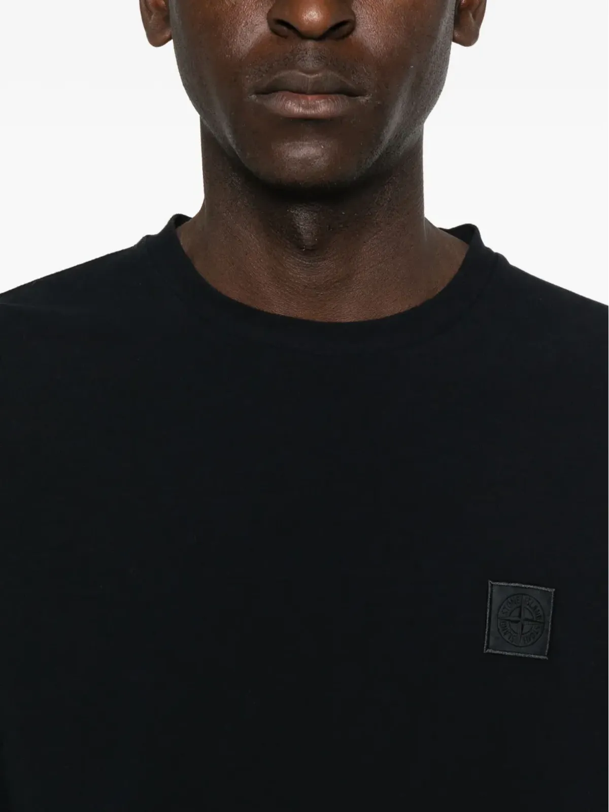 Stone Island ロゴパッチ長袖Tシャツ - 画像5
