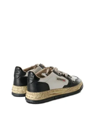 Maison MIHARA YASUHIRO x Autry レザーパネルド・プラットフォームスニーカー - White - サムネイル3