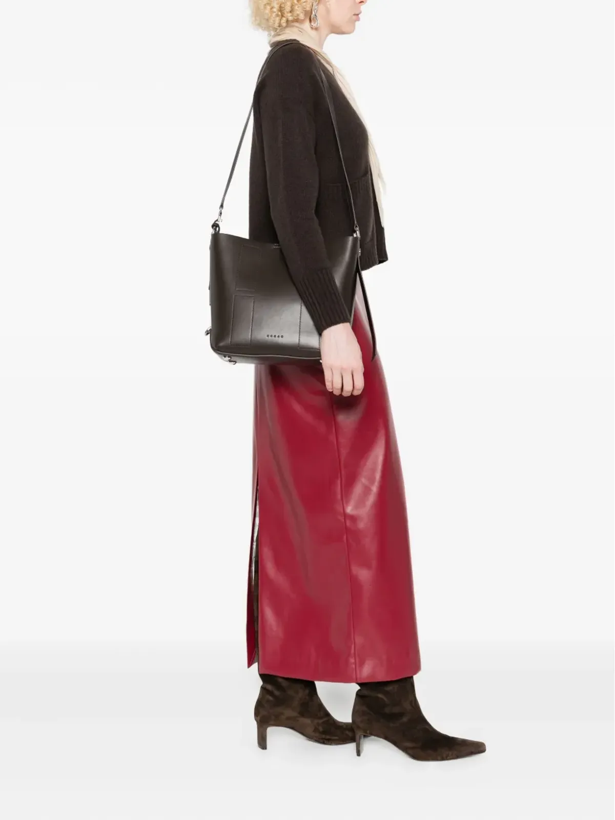 Hogan Hocket Hobo H-detail ショルダーバッグ - 画像2
