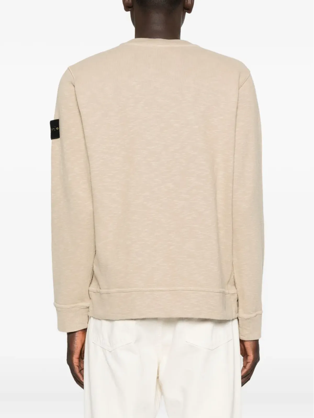 Stone Island ロゴパッチ コットン スウェットシャツ - 画像4