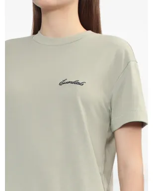 FEAR OF GOD ESSENTIALS 刺繍ロゴ コットン Tシャツ - グリーン - サムネイル5