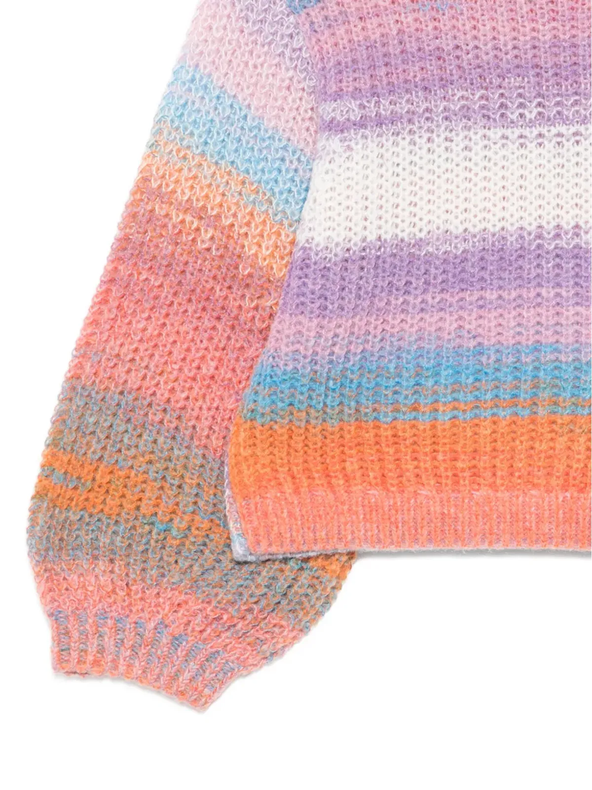 Stella McCartney Kids バルーンスリーブセーター - オレンジ - 画像3