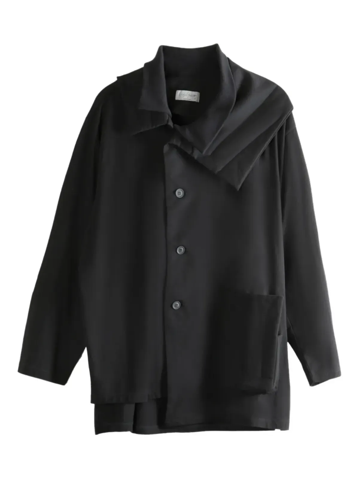 Yohji Yamamoto キルテッドパネルドコート - 画像1