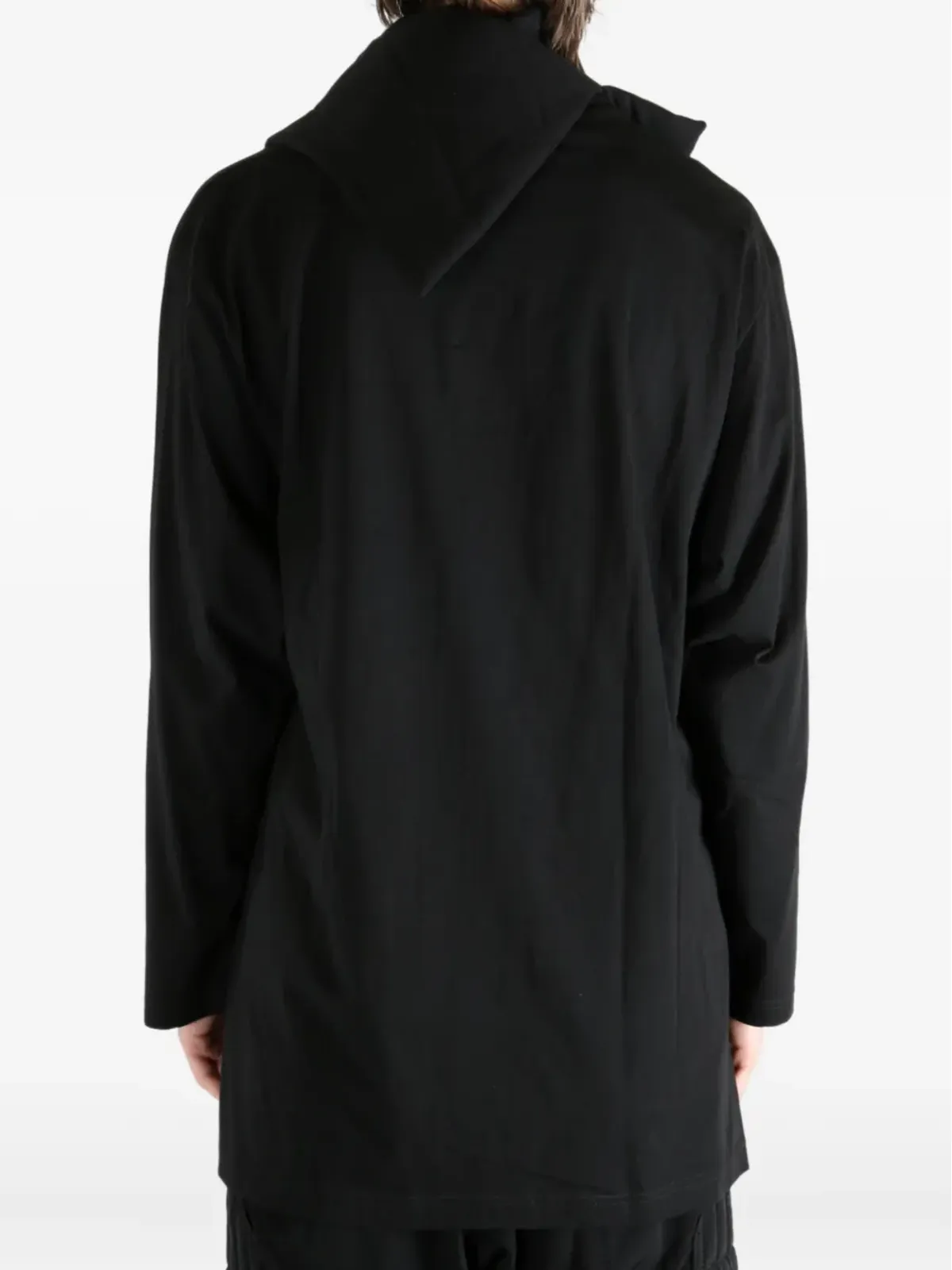 Yohji Yamamoto キルテッドパネルドコート - 画像5