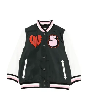 Stella McCartney Kids Love varsity jacket - サムネイル1