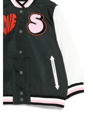 Stella McCartney Kids Love varsity jacket - サムネイル3