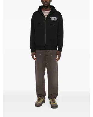 Carhartt WIP ロゴ刺繍ジップアップフーディ - サムネイル2