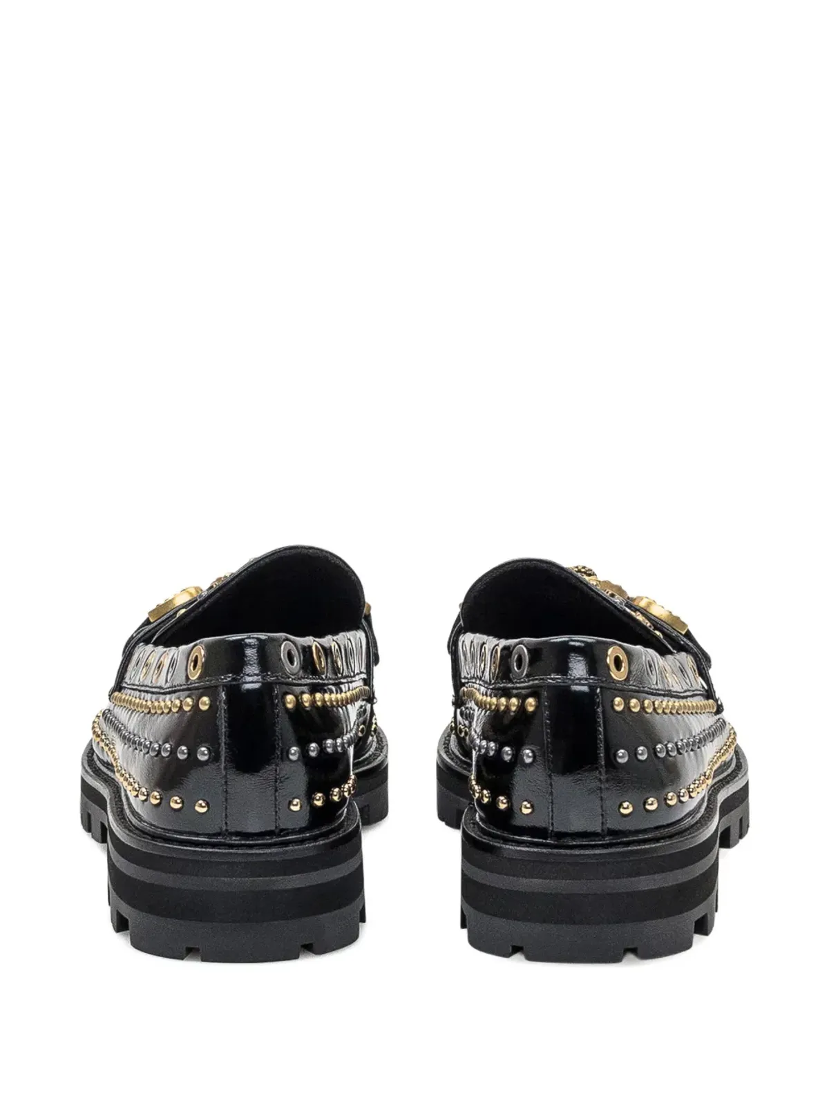 Kurt Geiger London Mansion スタッズ付きバックル ローファー - 画像3