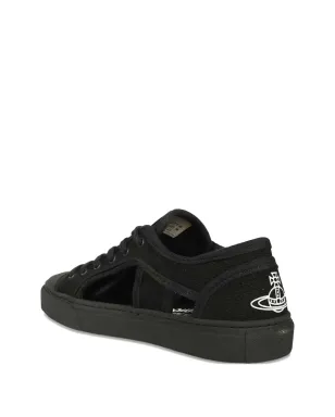 Vivienne Westwood カットアウトキャンバススニーカー ブラック - サムネイル3