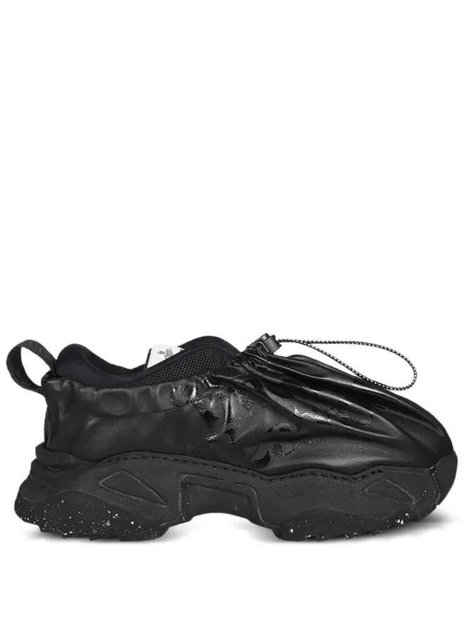 Vivienne Westwood Vivienne Westwood ドローストリング レザー スニーカー - ブラックの商品画像