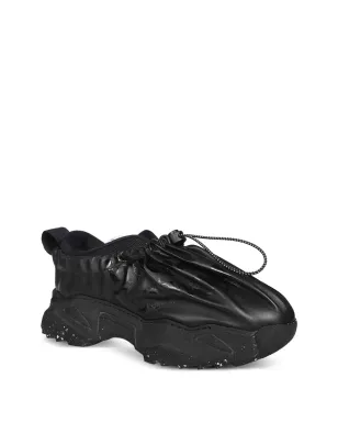Vivienne Westwood ドローストリング レザー スニーカー - ブラック - サムネイル2