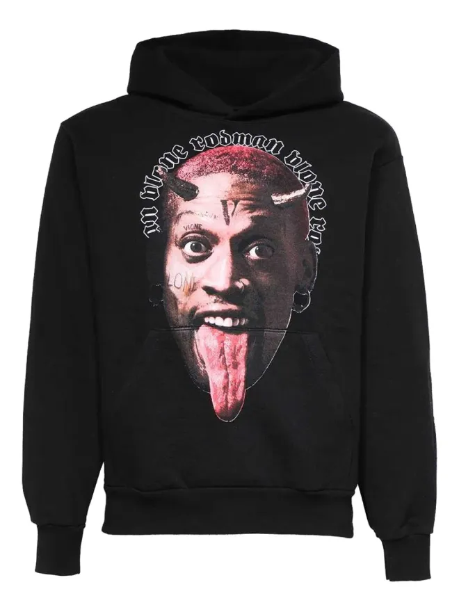 Vlone Vlone マキシプリントフーディー - ブラックの商品画像
