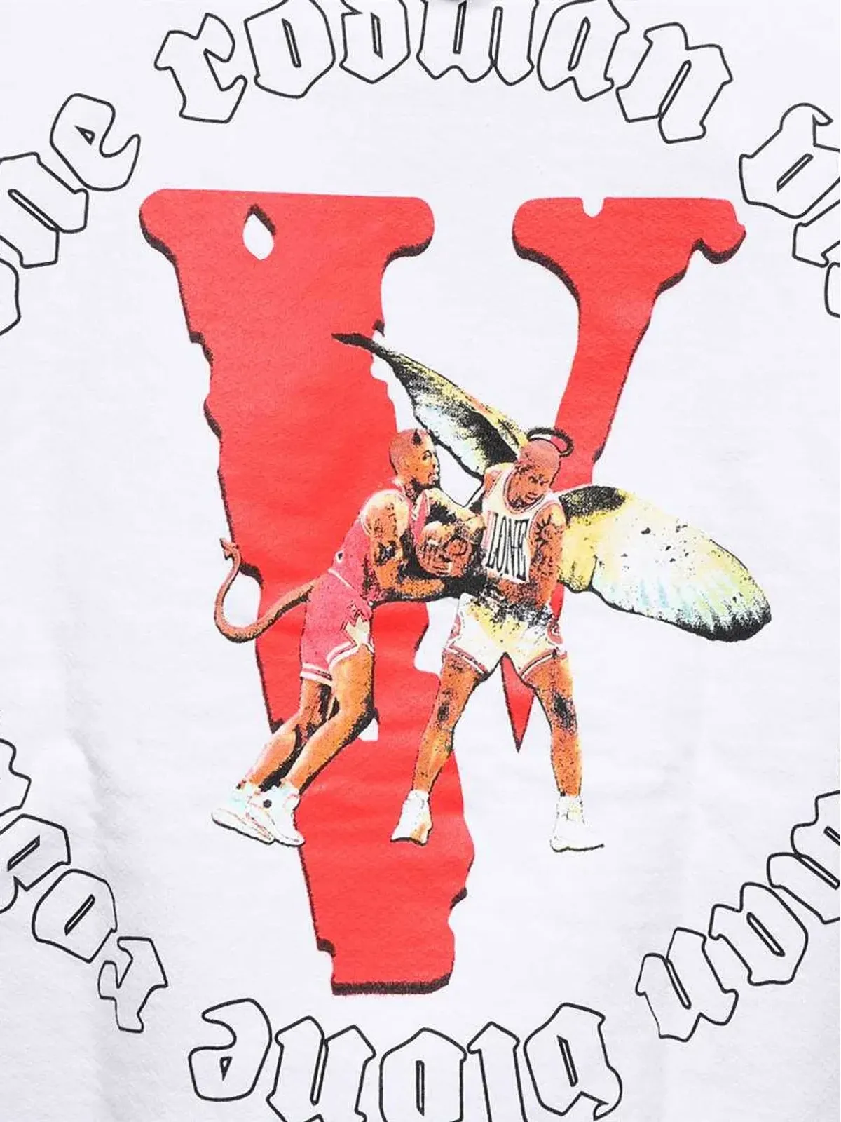 Vlone グラフィックプリントフーディー - 画像3