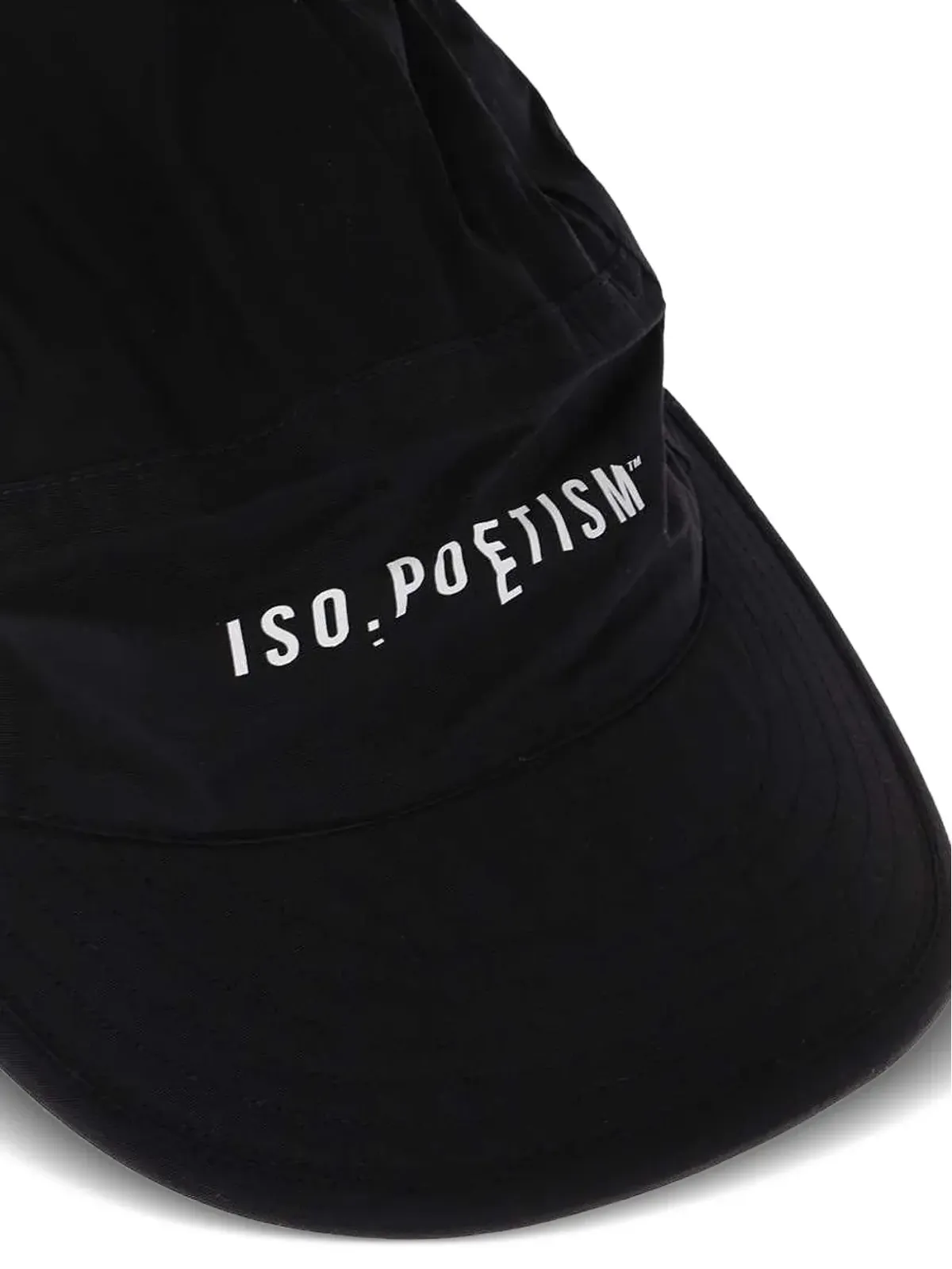 ISO.POETISM ロゴプリント ベースボールキャップ - 画像3