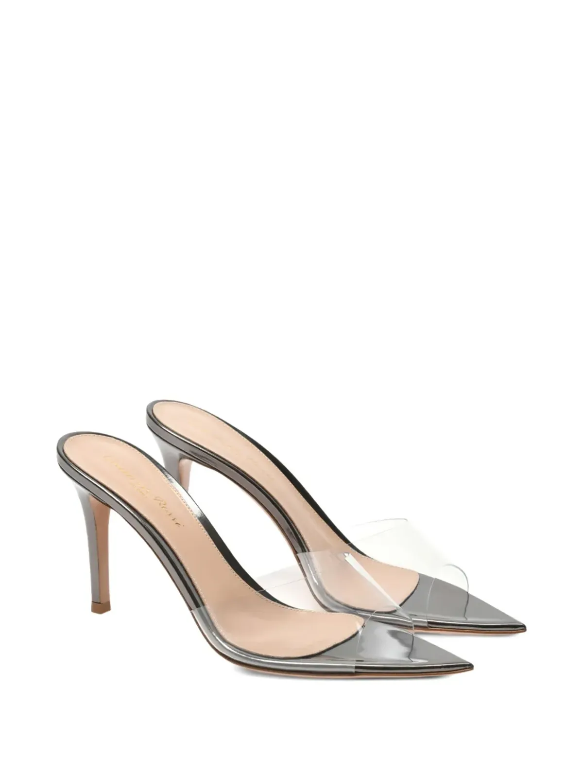 Gianvito Rossi Elle ポインテッドトゥ サンダル - 画像2