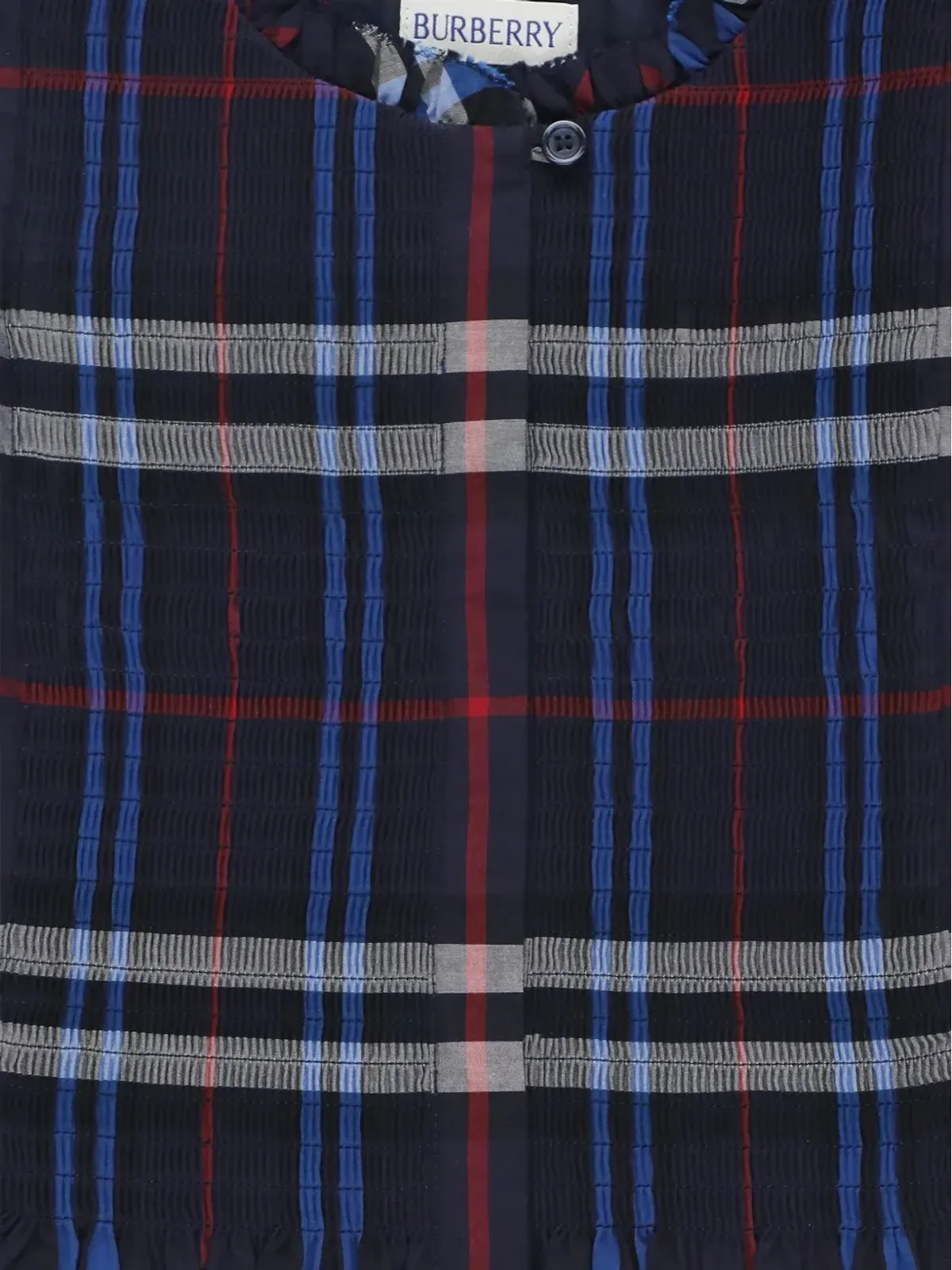 Burberry Kids プリーツチェックドレス - 画像3