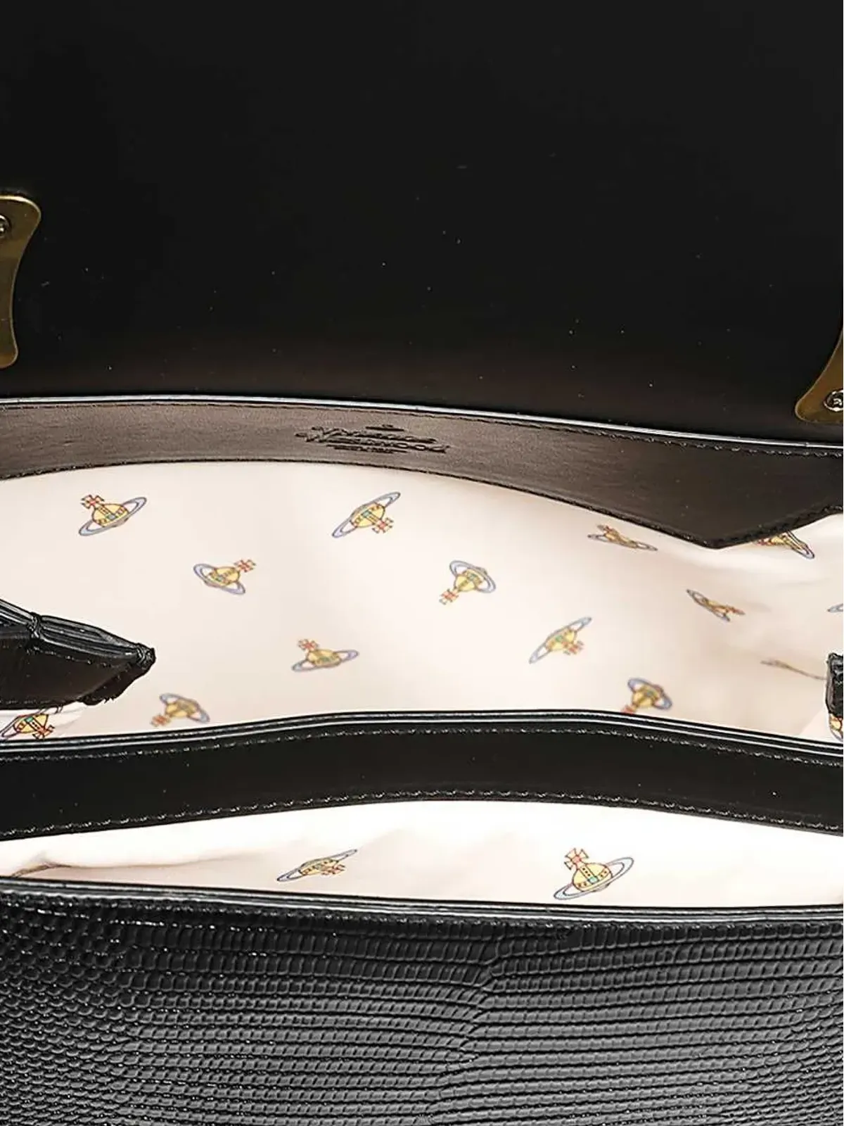 Vivienne Westwood オーブ飾り付きトートバッグ - 画像3