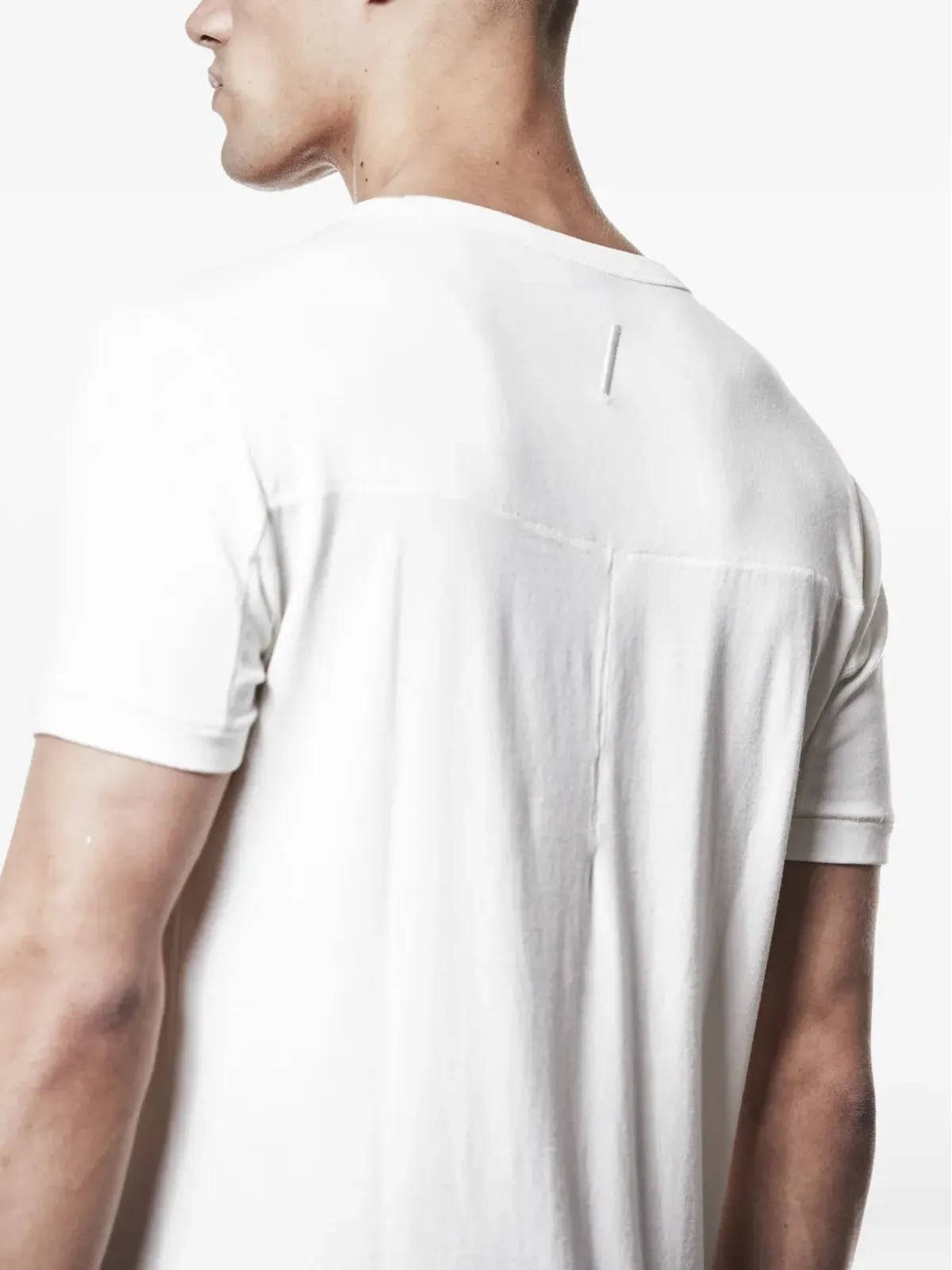 Thom Krom ワークドコットンTシャツ - 画像5