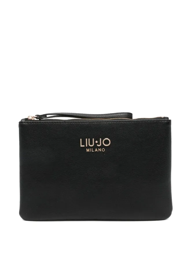 LIU JO LIU JO ロゴプレート ZIP クラッチバッグの商品画像