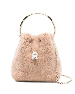 Jimmy Choo Bon Bon パール付きリングハンドルバッグ - サムネイル1