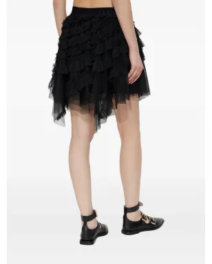 AllSaints Jayde ラッフルド チュールスカート ブラック - サムネイル4