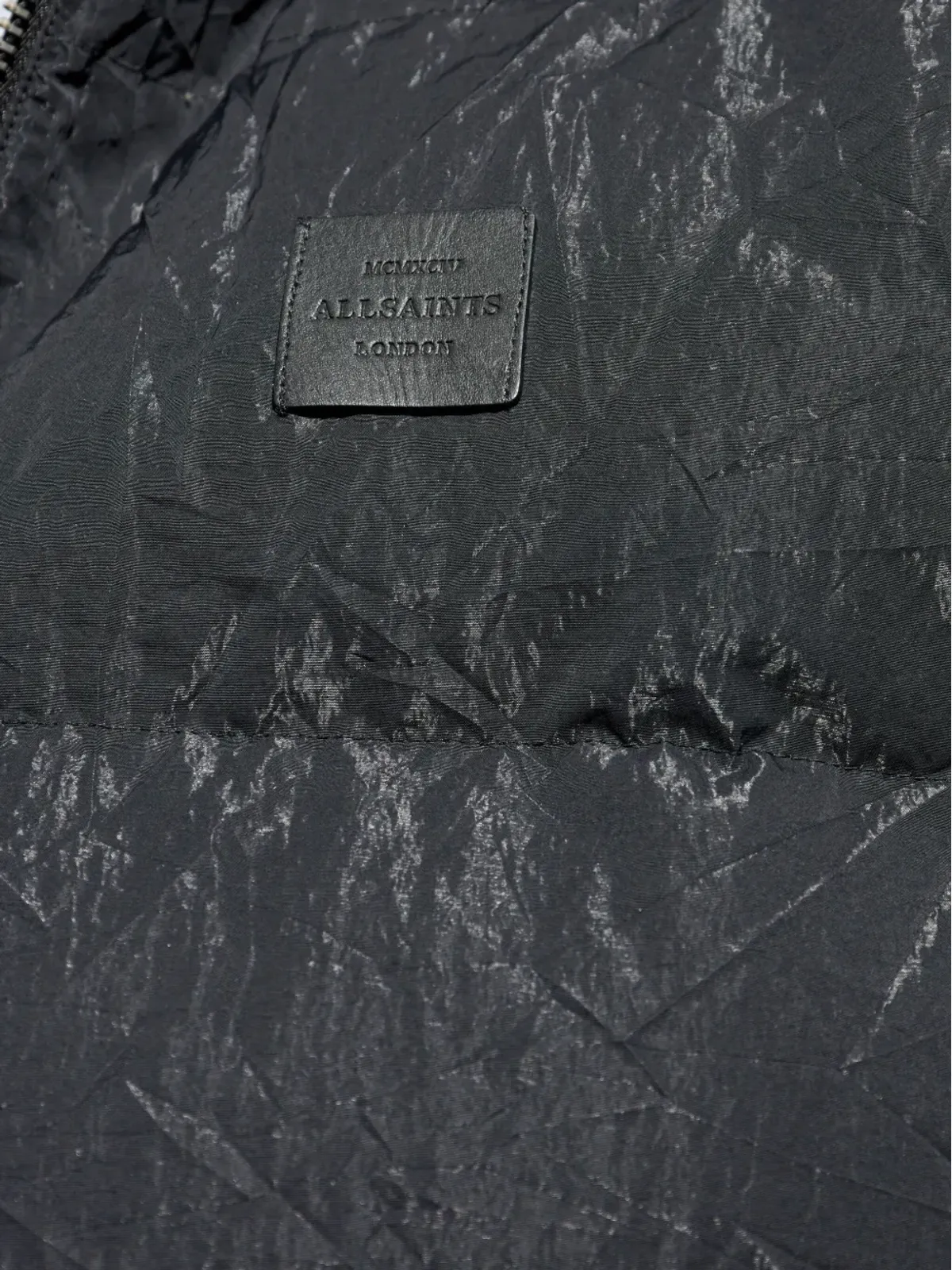 AllSaints シワ加工ダウンジャケット - 画像5