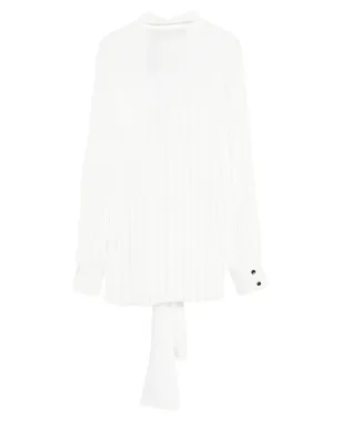 Proenza Schouler プリーツ入りタイネック ブラウス - サムネイル2