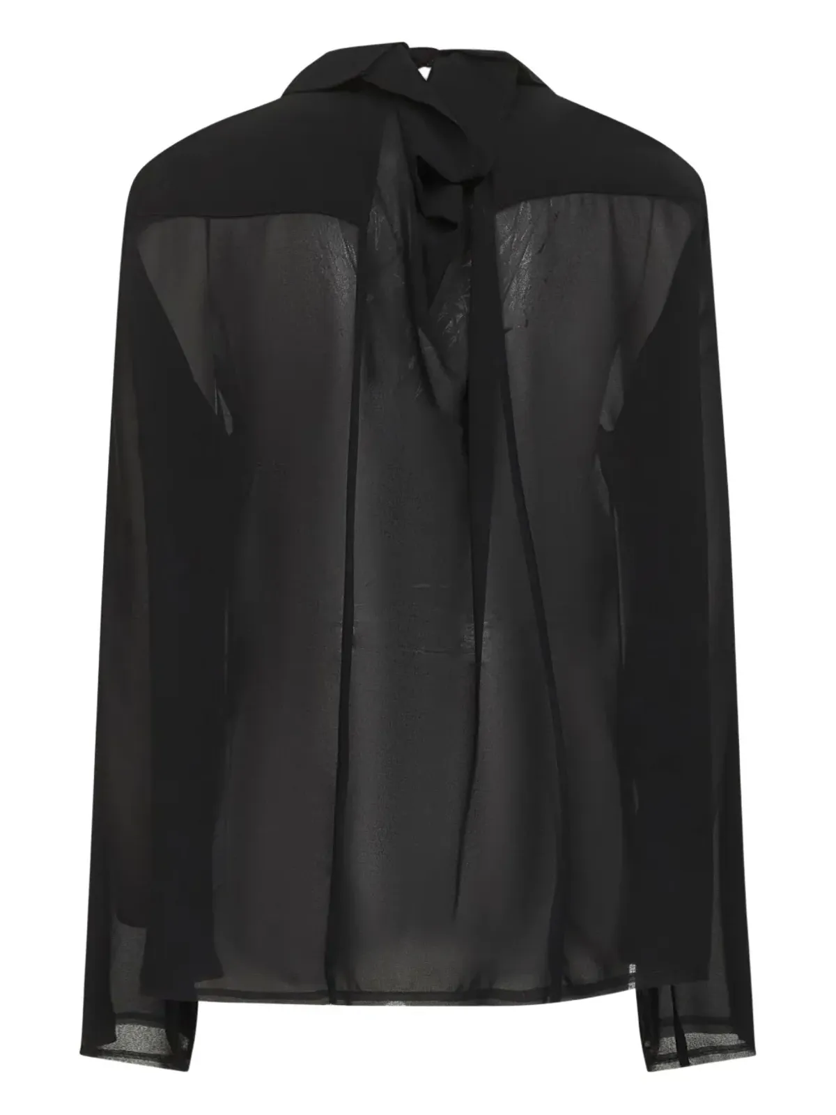 MM6 Maison Margiela アシンメトリックカラーシャツ - 画像2