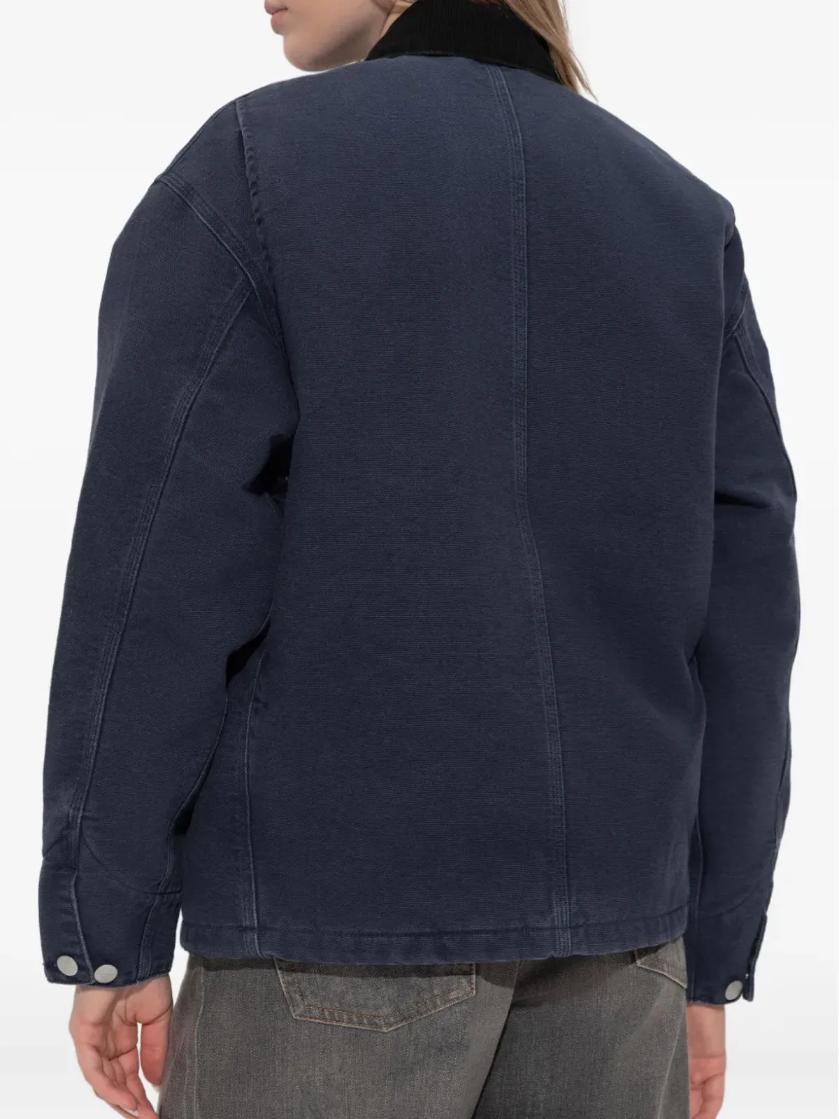 Carhartt WIP コーデュロイ衿付きオーガニックコットンコート - 画像4