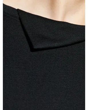 Yohji Yamamoto 折り返しネック長袖Tシャツ - サムネイル5