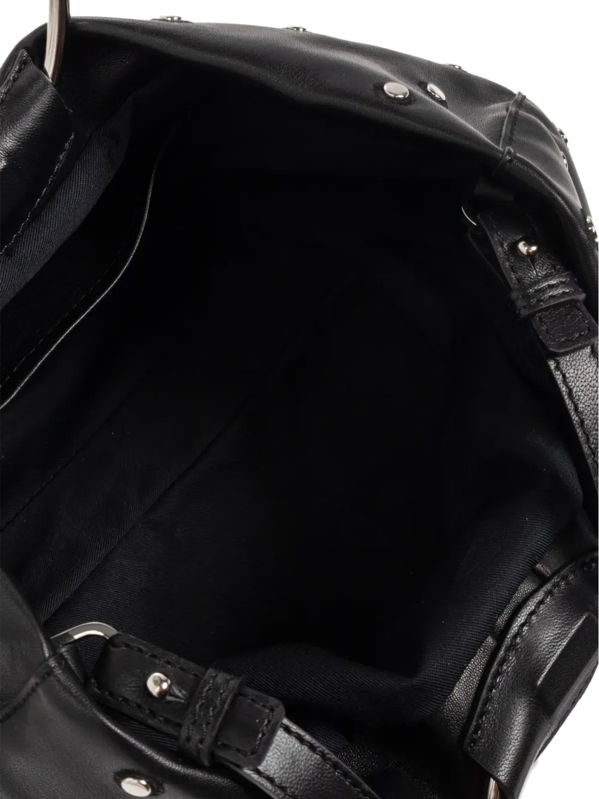 IRO サンリングハンドル スタッズ付き トートバッグ（ブラック） - 画像5
