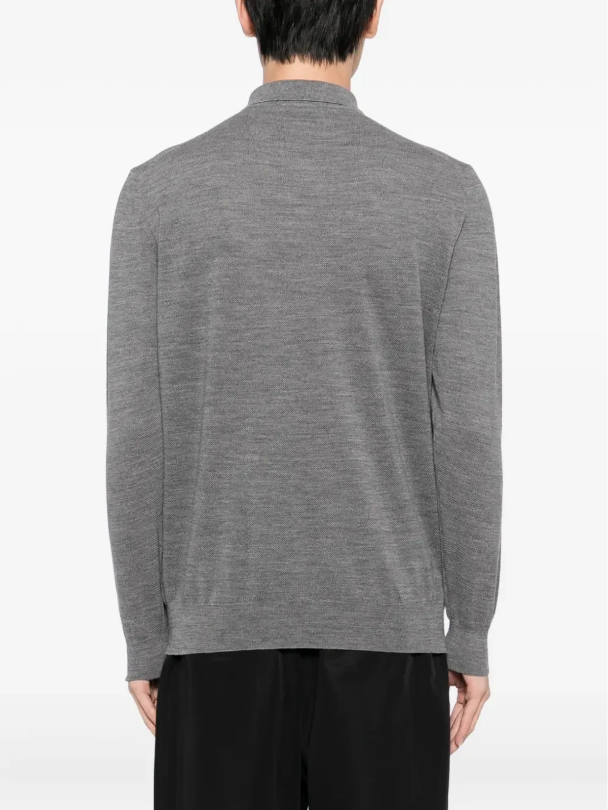 Lardini ウールポロシャツ - 画像4