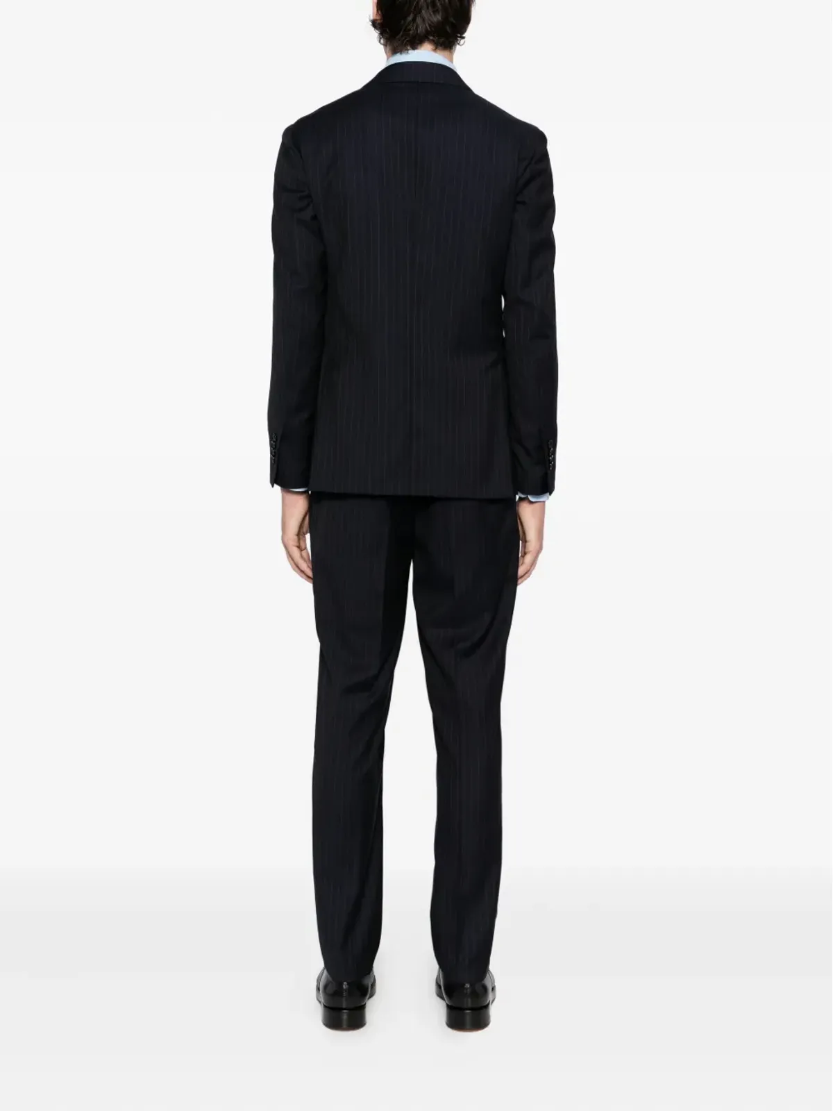 Lardini ウール ダブルブレストスーツ - 画像4