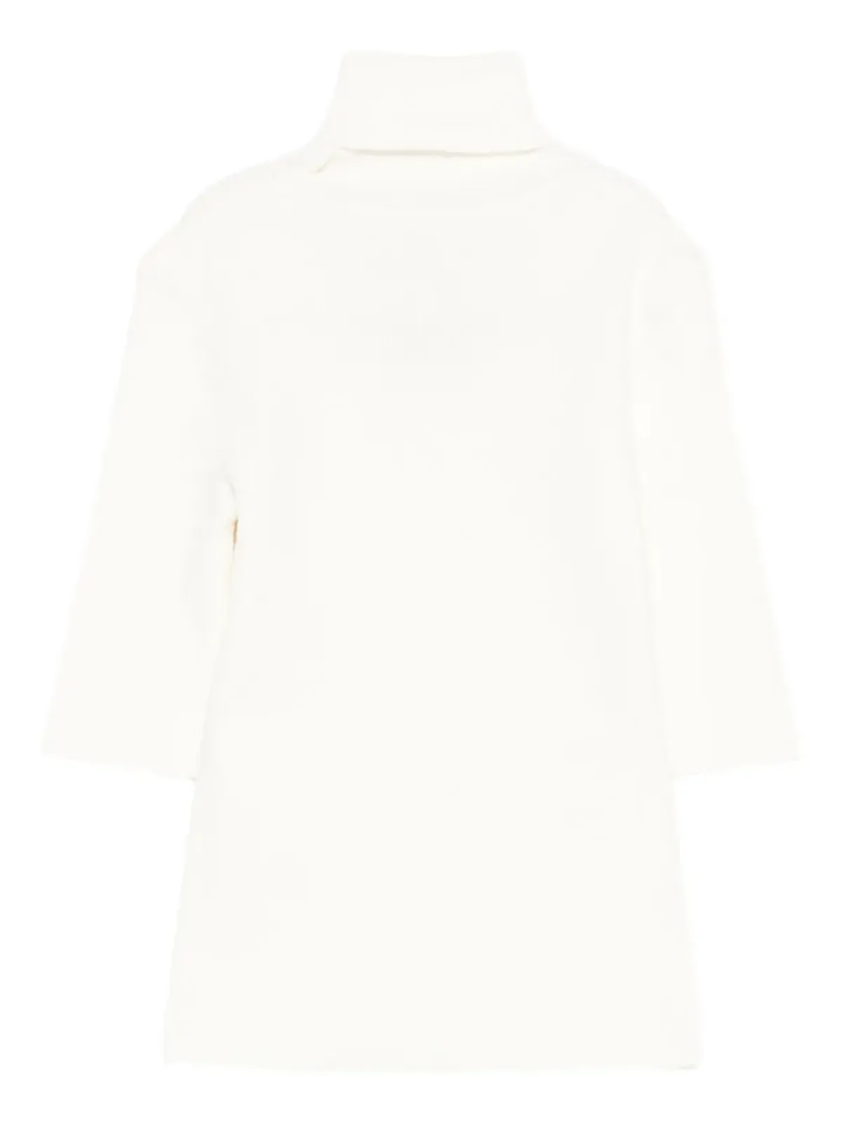 Elisabetta Franchi La Mia Bambina 刺繍ロゴ入りタートルネックトップ - 画像2