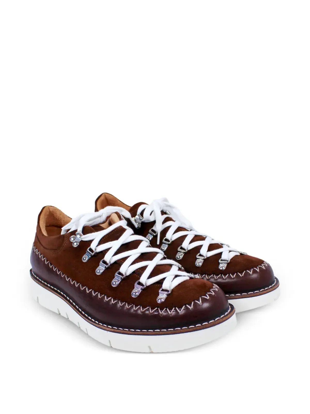 Fracap Indian low-top boots - Brown - 画像2