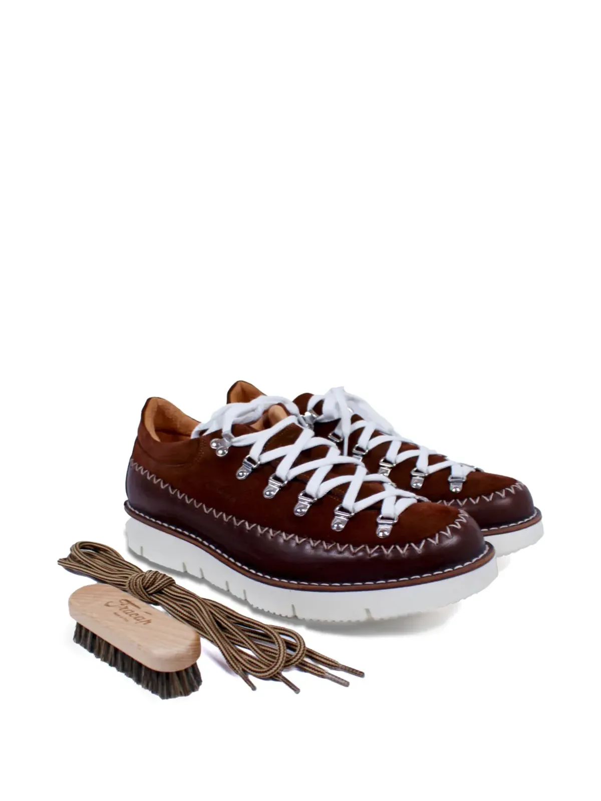 Fracap Indian low-top boots - Brown - 画像3