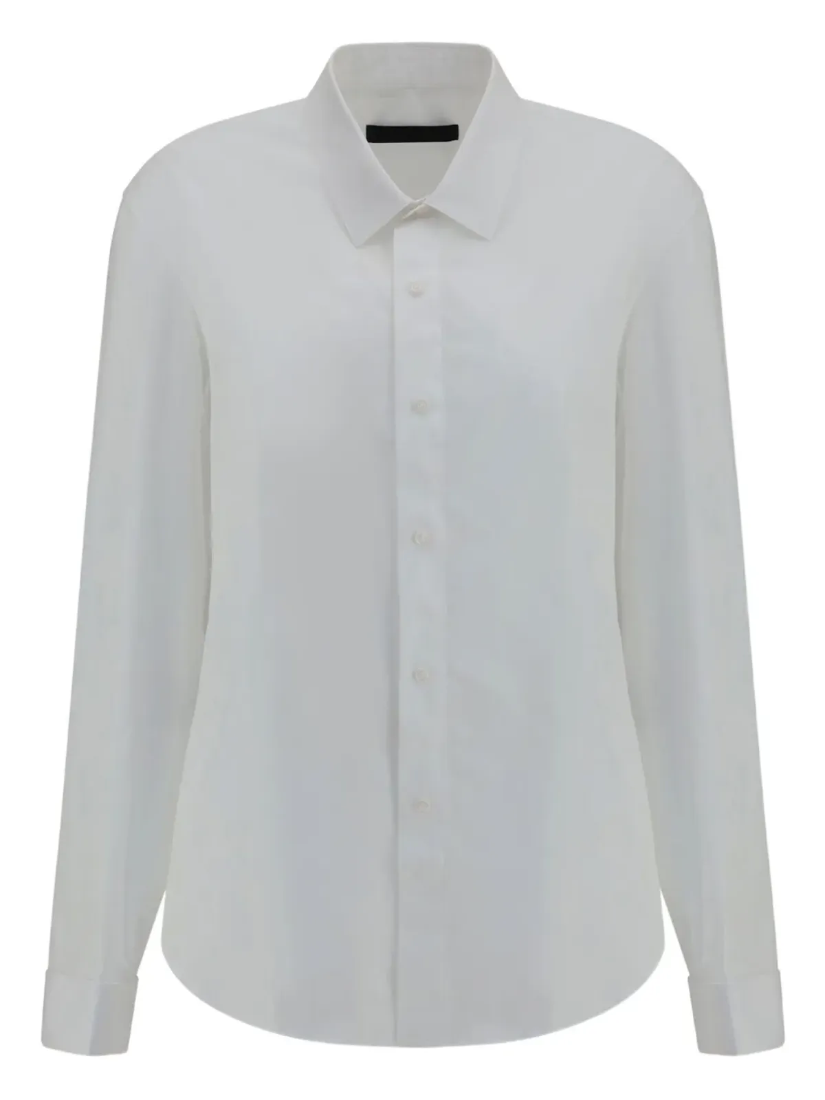 ALAINPAUL ボタンアップ コットンシャツ - White - 画像1