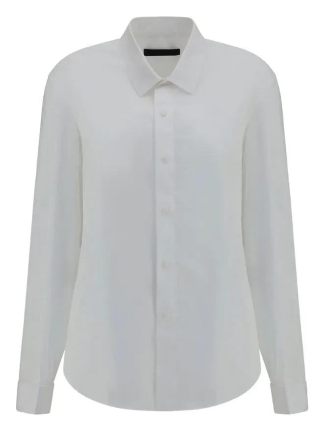 ALAINPAUL ALAINPAUL ボタンアップ コットンシャツ - Whiteの商品画像