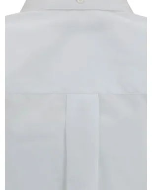 ALAINPAUL ボタンアップ コットンシャツ - White - サムネイル3
