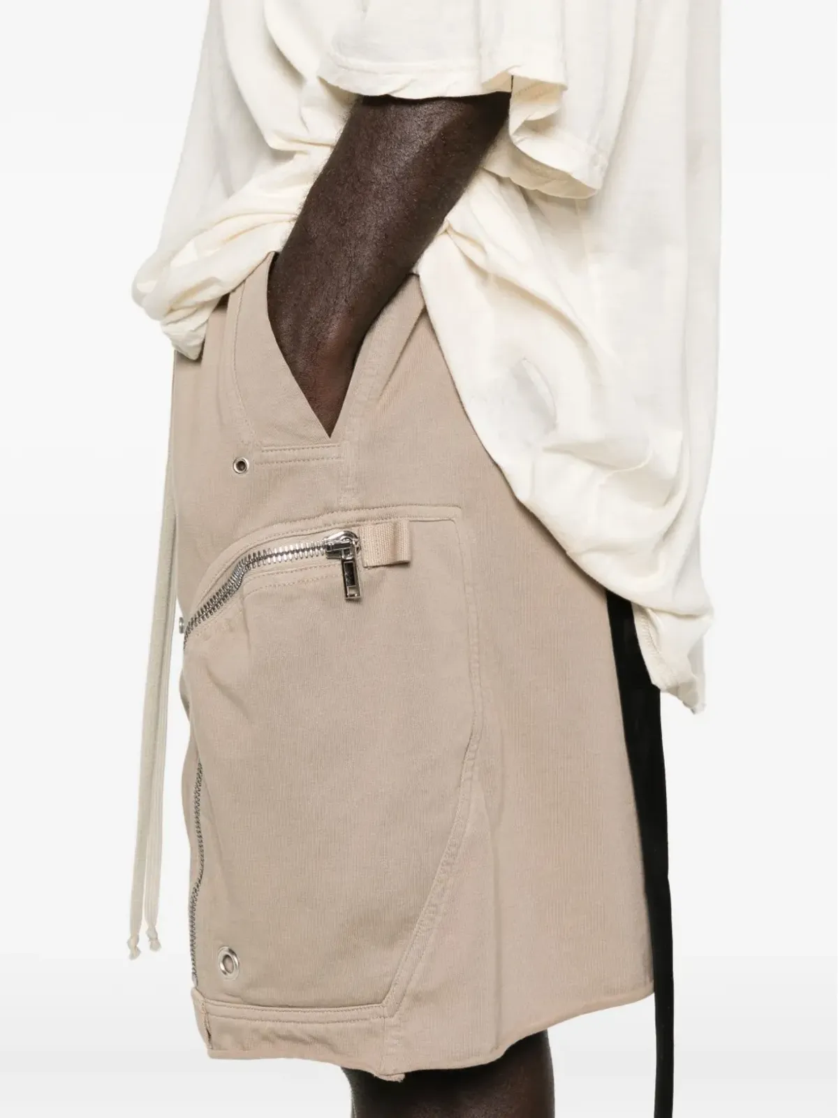 Rick Owens DRKSHDW 複数ポケットショーツ - 画像5