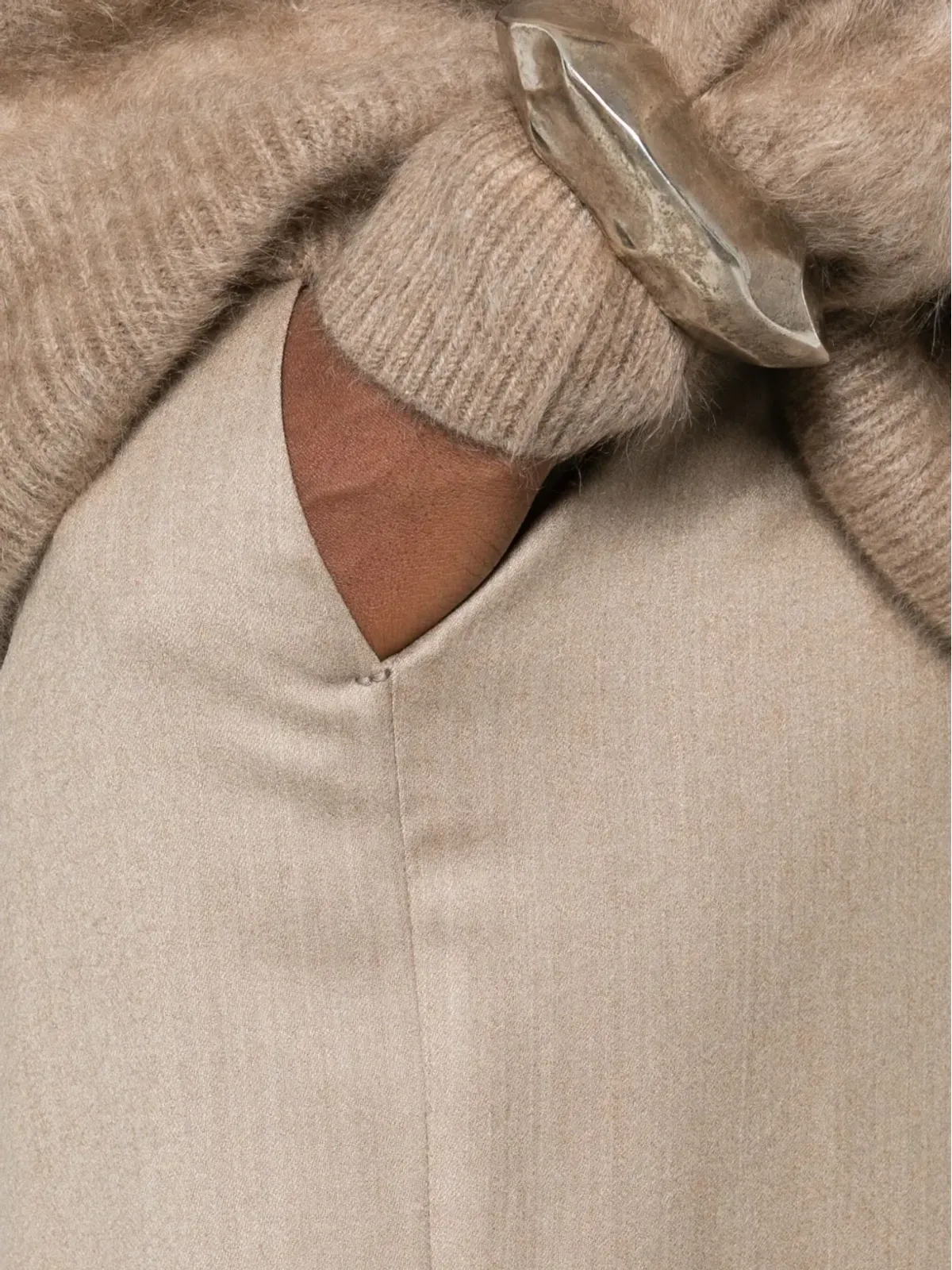 Berwich Patrizia ストレートレッグパンツ - 画像5