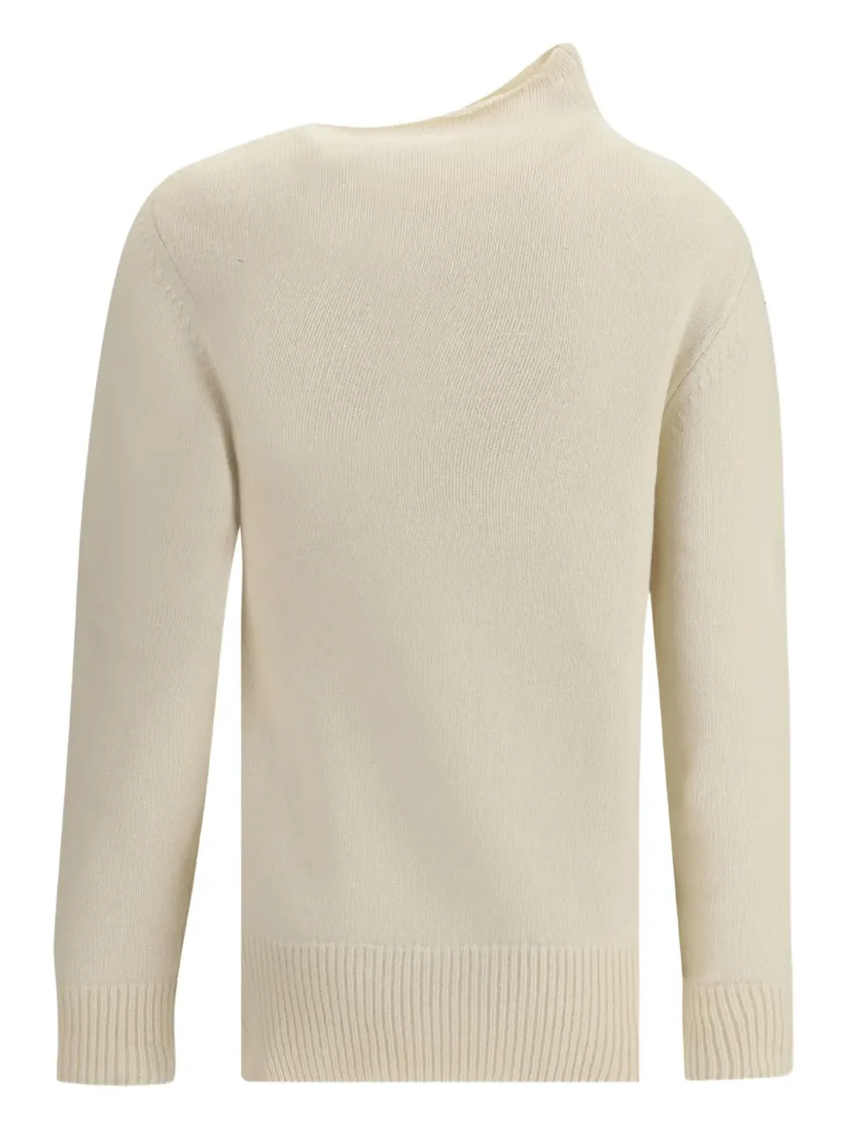 Di Stavnitser asymmetric high-neck sweater - White - 画像2