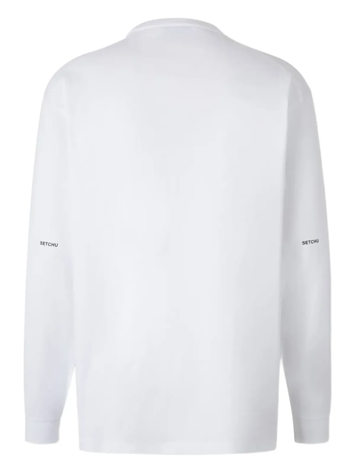 Setchu ロゴプリント長袖Tシャツ - 画像2