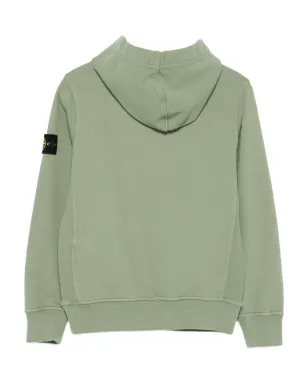 Stone Island Junior カンガローポケット付きフーディ - サムネイル2