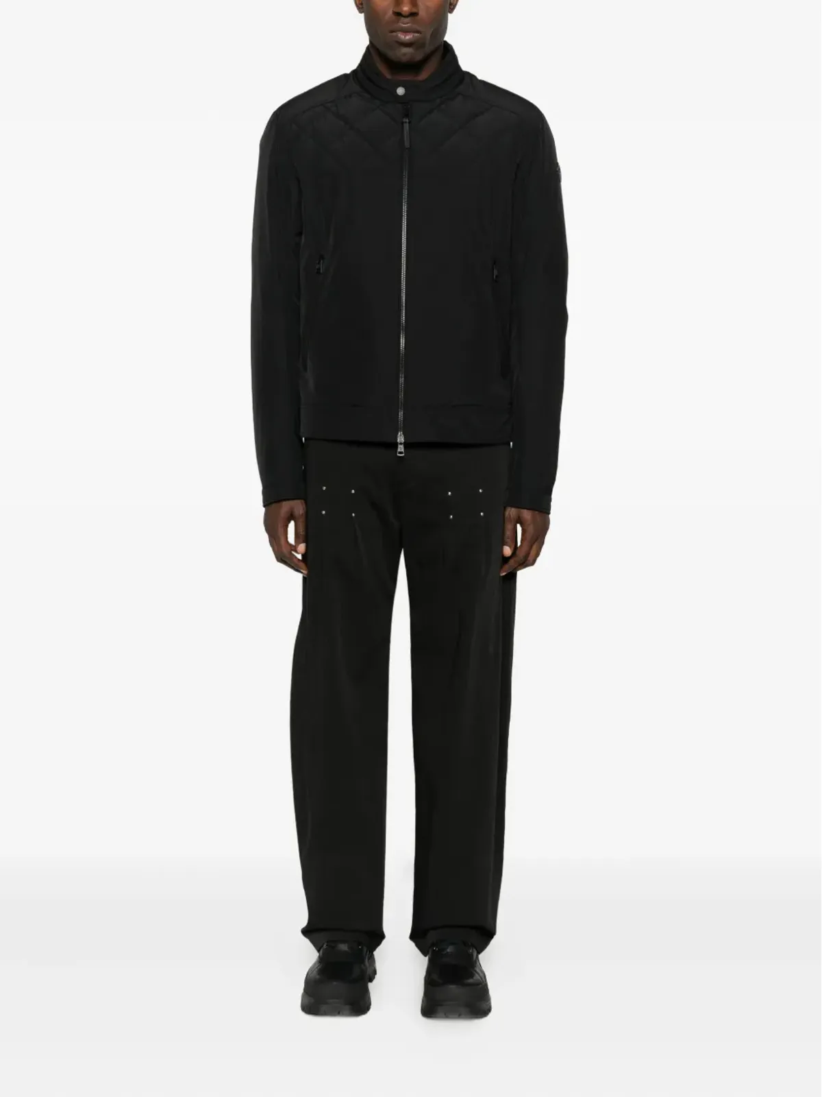 Moncler キルテッド ダイヤモンドパターン ジャケット - 画像2
