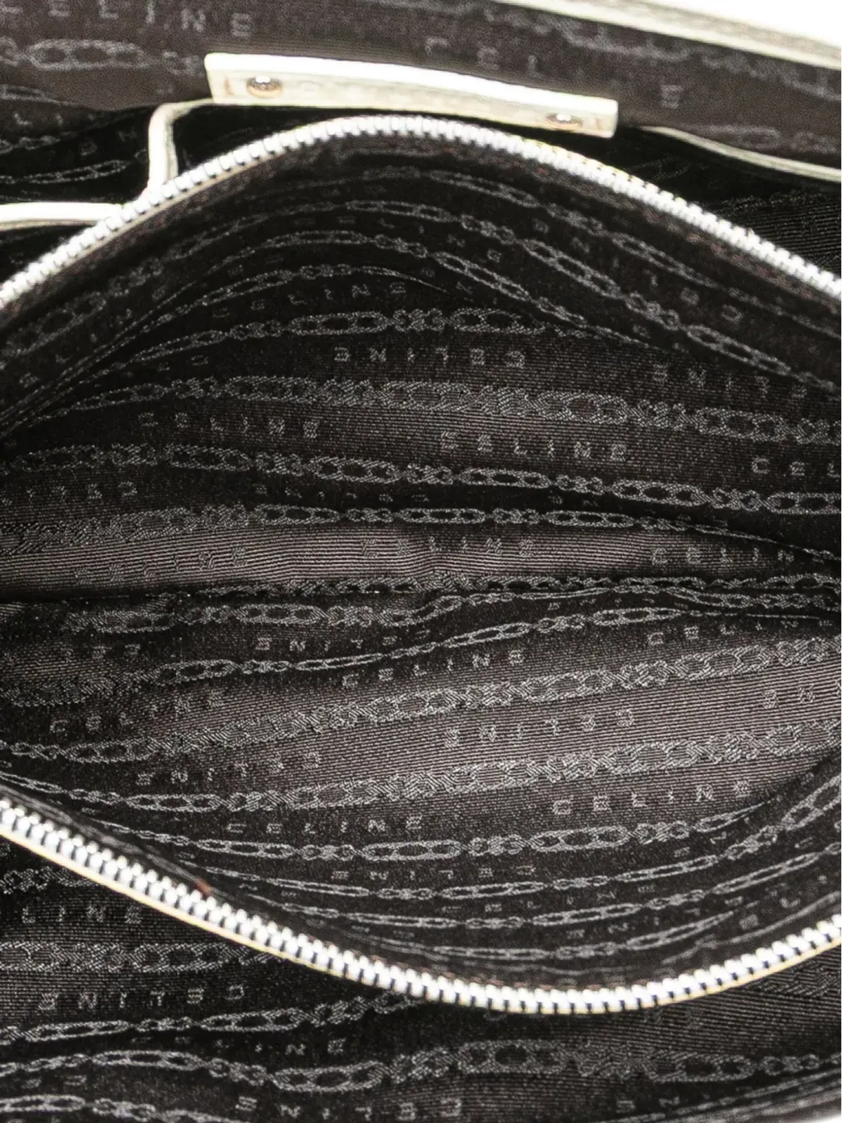 Celine Pre-Owned マカダム デニム ボギー ハンドバッグ - 画像5