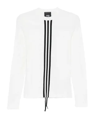 Y-3 ストライプディテール長袖Tシャツ - サムネイル1