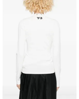 Y-3 ストライプディテール長袖Tシャツ - サムネイル4
